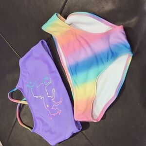 Cat & Jack unicorn 2 piece girls size 10/12